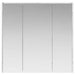 Dulap cu oglindă pentru baie Gri din beton 73.5 x 15.5 x 70 cm - WALTI WALTI