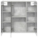 Dulap cu oglindă pentru baie Gri din beton 73.5 x 15.5 x 70 cm - WALTI WALTI
