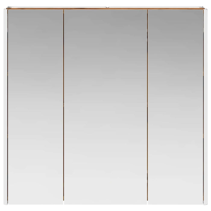 Dulap cu oglindă pentru baie Lemn vechi 73.5 x 15.5 x 70 cm WALTI