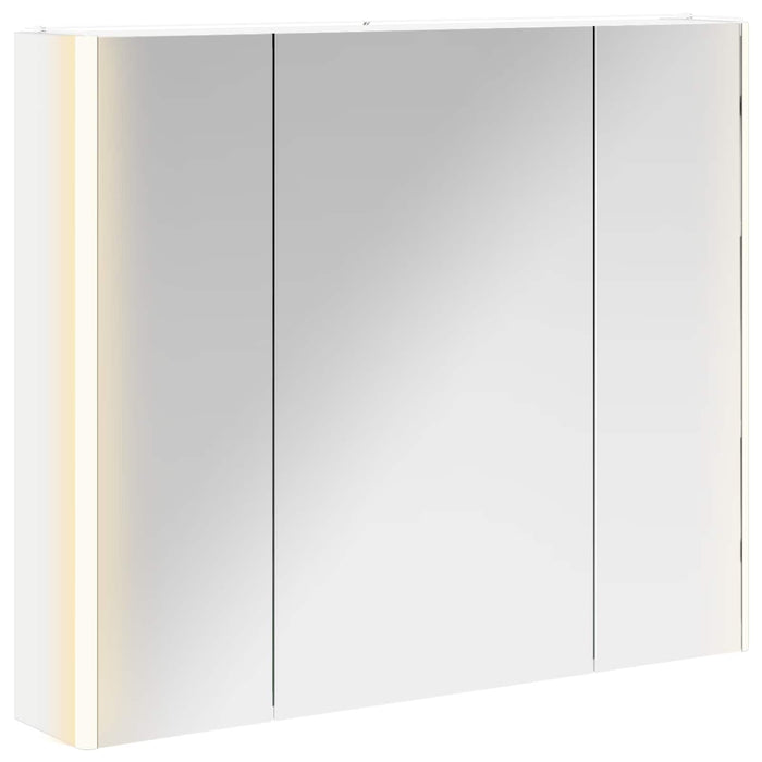 Dulap cu oglindă pentru baie Alb 83,5 x 15,5 x 70 cm - WALTI WALTI