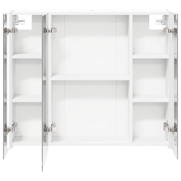 Dulap cu oglindă pentru baie Alb 83,5 x 15,5 x 70 cm - WALTI WALTI