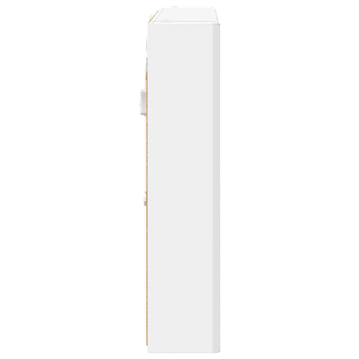 Dulap cu oglindă pentru baie Alb 83,5 x 15,5 x 70 cm - WALTI WALTI