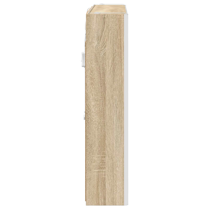 Dulap cu oglindă pentru baie Stejar Sonoma 83,5 x 15,5 x 70 cm - WALTI WALTI