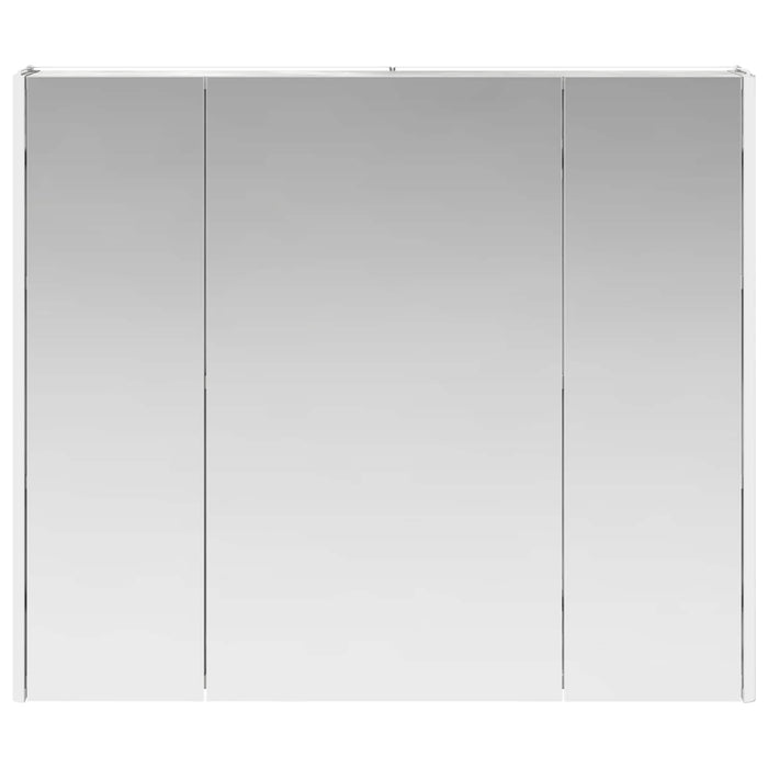 Dulap cu oglindă pentru baie Gri din beton 83,5 x 15,5 x 70 cm - WALTI WALTI