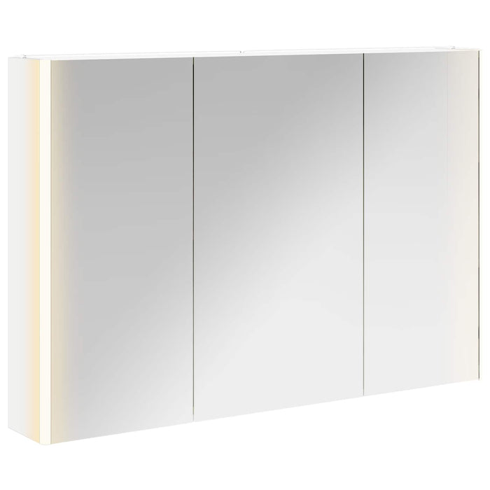 Dulap cu oglindă pentru baie Alb 103,5 x 15,5 x 70 cm - WALTI WALTI