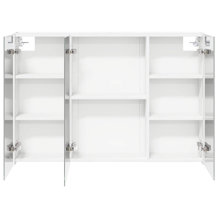 Dulap cu oglindă pentru baie Alb 103,5 x 15,5 x 70 cm - WALTI WALTI