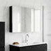 Dulap cu oglindă pentru baie Stejar Negru 103,5 x 15,5 x 70 cm - WALTI WALTI