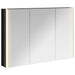 Dulap cu oglindă pentru baie Stejar Negru 103,5 x 15,5 x 70 cm - WALTI WALTI
