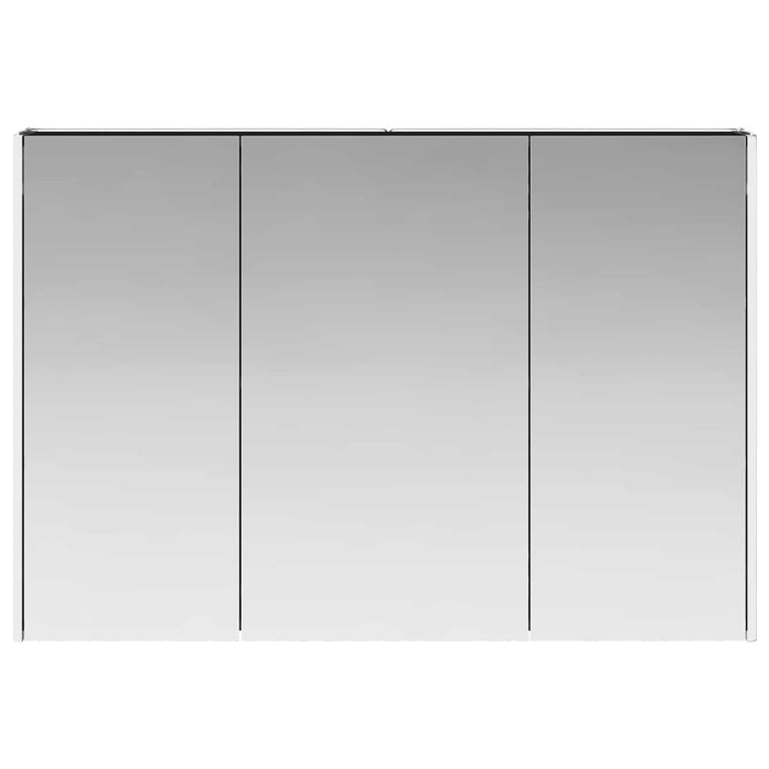 Dulap cu oglindă pentru baie Stejar Negru 103,5 x 15,5 x 70 cm - WALTI WALTI