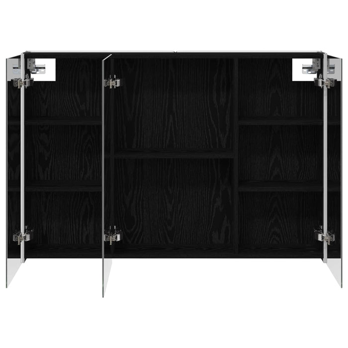 Dulap cu oglindă pentru baie Stejar Negru 103,5 x 15,5 x 70 cm - WALTI WALTI