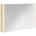 Dulap cu oglindă pentru baie Stejar Sonoma 103,5 x 15,5 x 70 cm - WALTI WALTI
