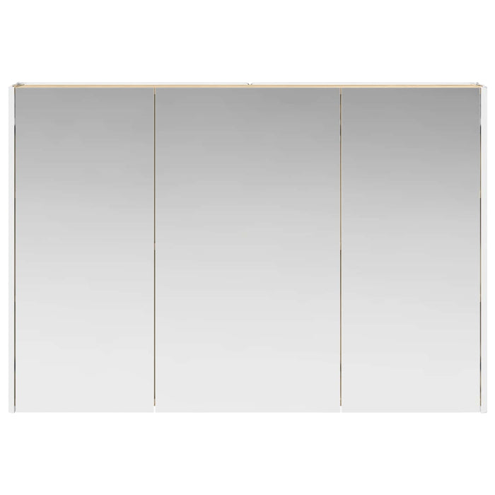 Dulap cu oglindă pentru baie Stejar Sonoma 103,5 x 15,5 x 70 cm - WALTI WALTI