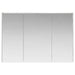 Dulap cu oglindă pentru baie Gri din beton 103,5 x 15,5 x 70 cm - WALTI WALTI