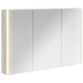 Dulap cu oglindă pentru baie Gri Sonoma 103,5 x 15,5 x 70 cm - WALTI WALTI