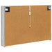 Dulap cu oglindă pentru baie Gri Sonoma 103,5 x 15,5 x 70 cm - WALTI WALTI