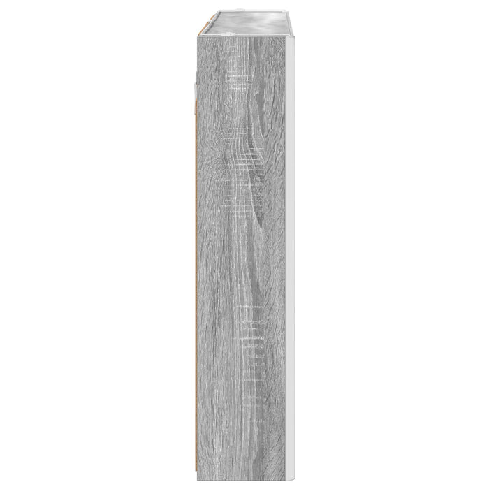 Dulap cu oglindă pentru baie Gri Sonoma 103,5 x 15,5 x 70 cm - WALTI WALTI