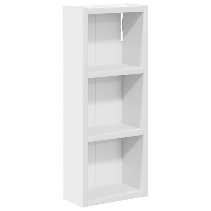 Dulap de perete pentru baie Alb 20 x 10 x 50 cm Lemn prelucrat - WALTI WALTI