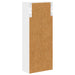 Dulap de perete pentru baie Alb 20 x 10 x 50 cm Lemn prelucrat - WALTI WALTI