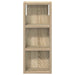 Dulap de perete pentru baie Stejar Sonoma 20 x 10 x 50 cm - WALTI WALTI