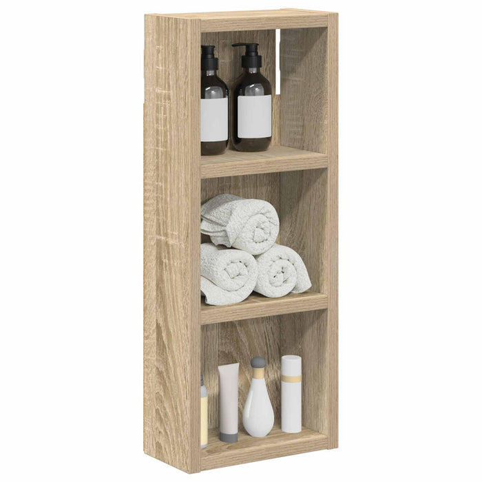 Dulap de perete pentru baie Stejar Sonoma 20 x 10 x 50 cm - WALTI WALTI