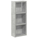 Dulap de perete pentru baie cu raft Gri Beton 20 x 10 x 50 cm - WALTI WALTI