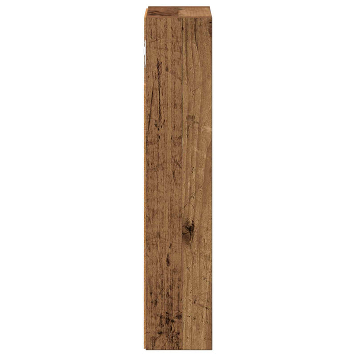 Dulap de perete pentru baie cu raft Lemn vechi 20 x 10 x 50 cm - WALTI WALTI