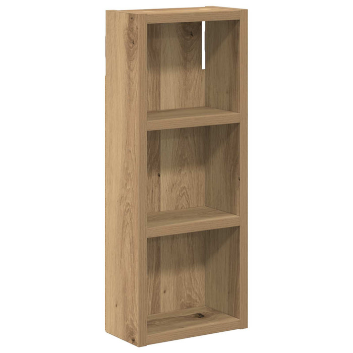 Dulap de perete pentru baie Stejar artizanal 20 x 10 x 50 cm - WALTI WALTI