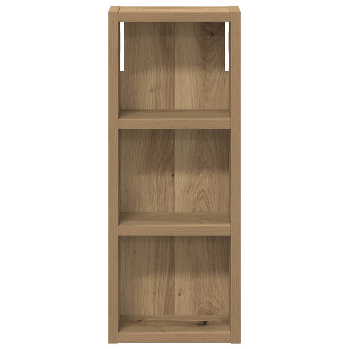 Dulap de perete pentru baie Stejar artizanal 20 x 10 x 50 cm - WALTI WALTI