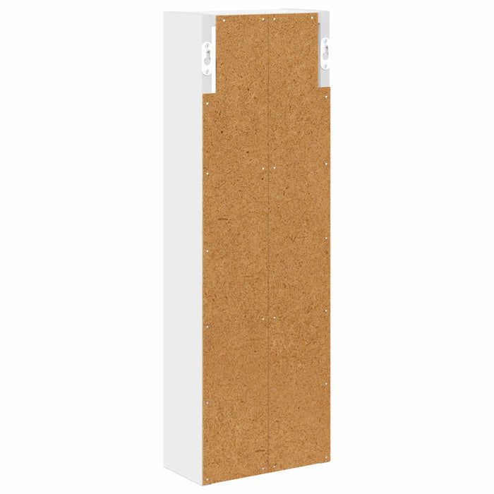 Dulap de perete pentru baie cu raft Alb 20 x 10 x 60,5 cm - WALTI WALTI