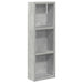 Dulap de perete pentru baie cu raft Gri Beton 20 x 10 x 60,5 cm - WALTI WALTI