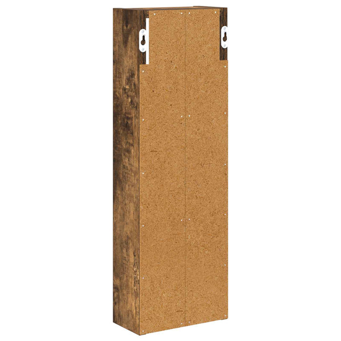 Dulap de perete pentru baie Stejar Afumat 20 x 10 x 60,5 cm - WALTI WALTI