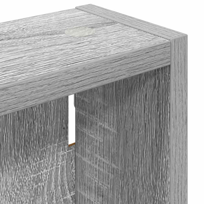 Dulap de perete pentru baie Sonoma gri 20 x 10 x 60,5 cm - WALTI WALTI