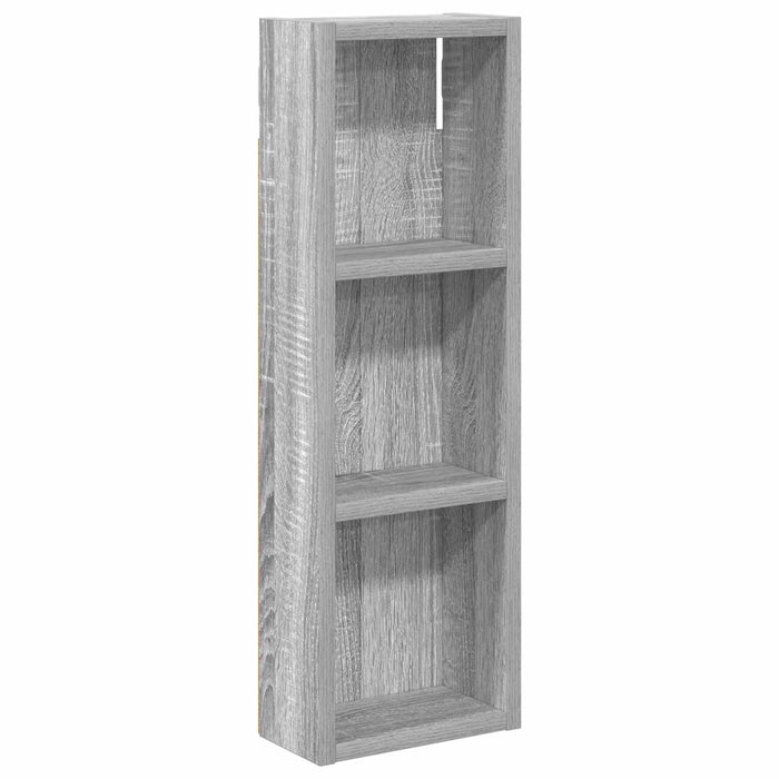 Dulap de perete pentru baie Sonoma gri 20 x 10 x 60,5 cm - WALTI WALTI
