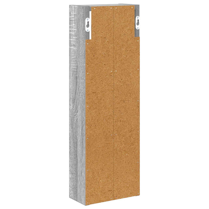 Dulap de perete pentru baie Sonoma gri 20 x 10 x 60,5 cm - WALTI WALTI