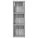 Dulap de perete pentru baie Sonoma gri 20 x 10 x 60,5 cm - WALTI WALTI