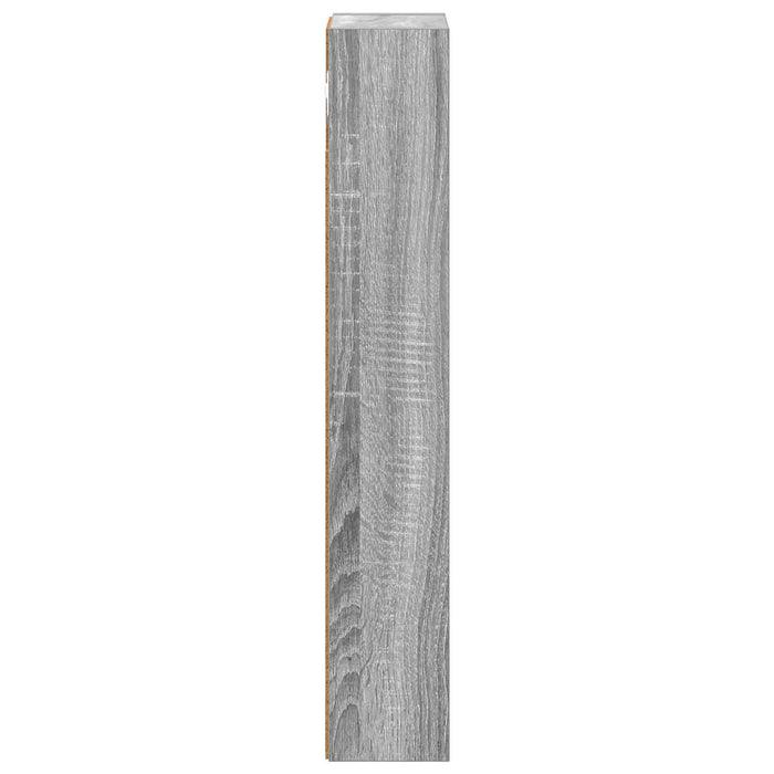 Dulap de perete pentru baie Sonoma gri 20 x 10 x 60,5 cm - WALTI WALTI