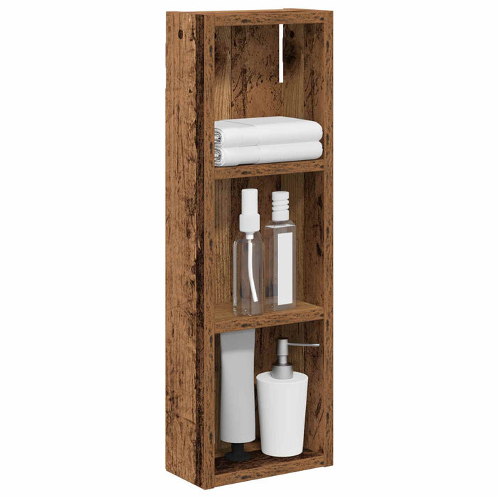 Dulap de perete pentru baie Lemn vechi 20 x 10 x 60,5 cm - WALTI WALTI
