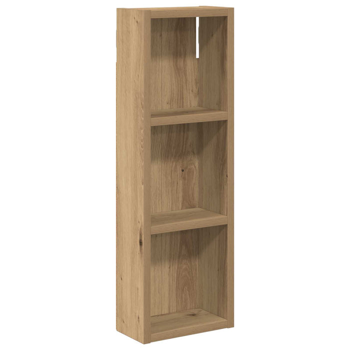 Dulap de perete pentru baie Stejar artizanal 20 x 10 x 60,5 cm - WALTI WALTI