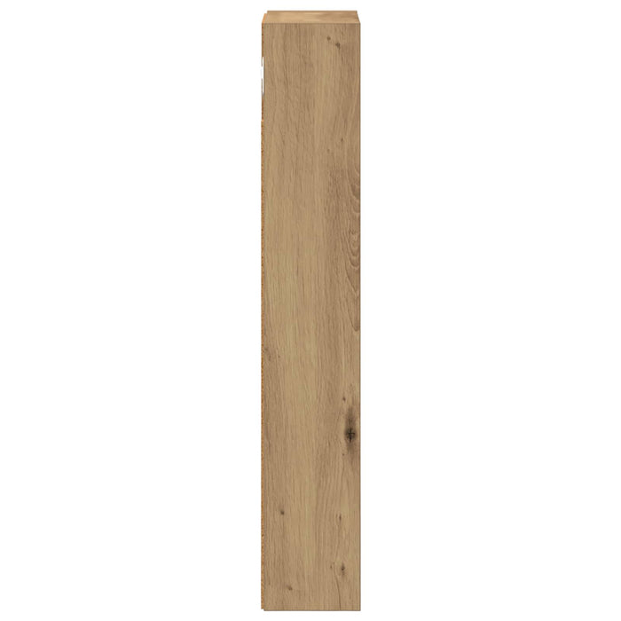 Dulap de perete pentru baie Stejar artizanal 20 x 10 x 60,5 cm - WALTI WALTI