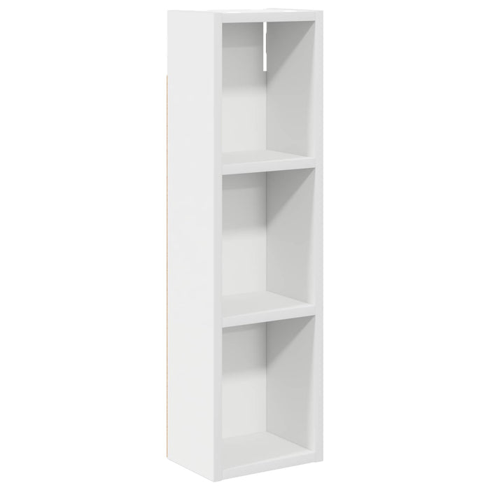 Dulap de perete pentru baie Alb 20 x 14 x 70 cm Lemn prelucrat - WALTI WALTI
