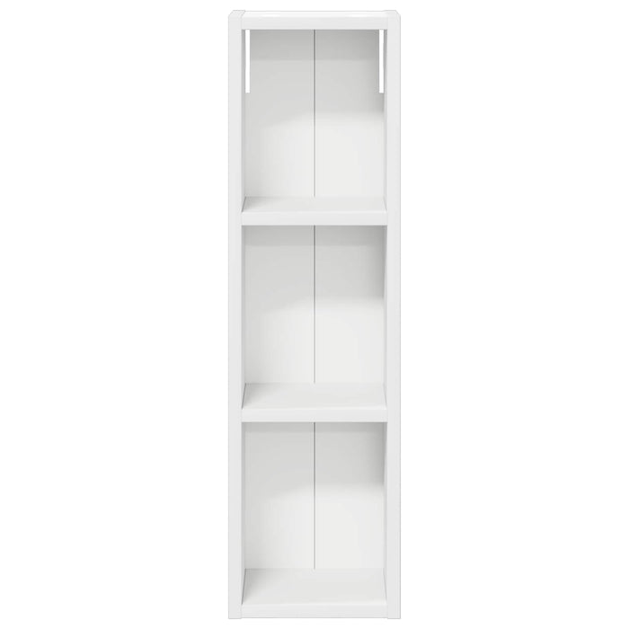 Dulap de perete pentru baie Alb 20 x 14 x 70 cm Lemn prelucrat - WALTI WALTI