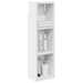 Dulap de perete pentru baie Alb 20 x 14 x 70 cm Lemn prelucrat - WALTI WALTI