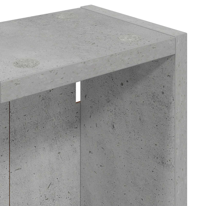 Dulap de perete pentru baie cu raft Gri Beton 20 x 14 x 70 cm - WALTI WALTI