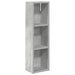 Dulap de perete pentru baie cu raft Gri Beton 20 x 14 x 70 cm - WALTI WALTI