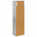 Dulap de perete pentru baie cu raft Gri Beton 20 x 14 x 70 cm - WALTI WALTI