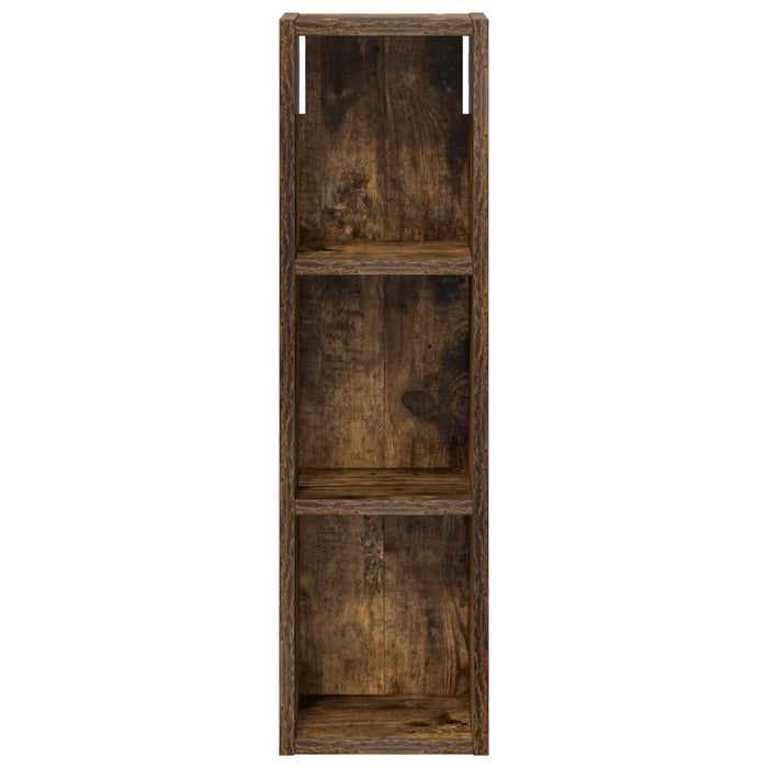 Dulap de perete pentru baie Stejar Afumat 20 x 14 x 70 cm - WALTI WALTI