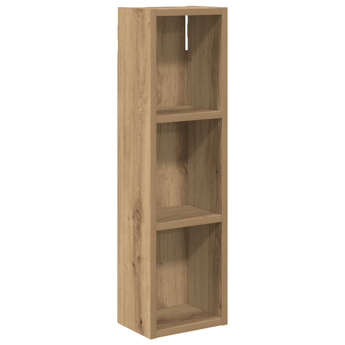 Dulap de perete pentru baie Stejar artizanal 20 x 14 x 70 cm - WALTI WALTI