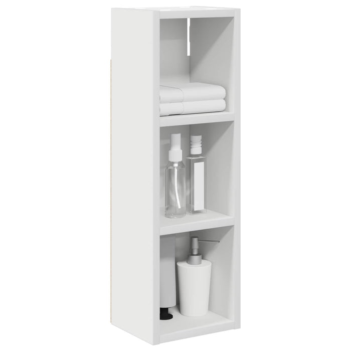 Dulap de perete pentru baie cu raft Alb 20 x 16 x 62,5 cm - WALTI WALTI