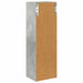 Dulap de perete pentru baie cu raft Gri Beton 20 x 16 x 62,5 cm - WALTI WALTI