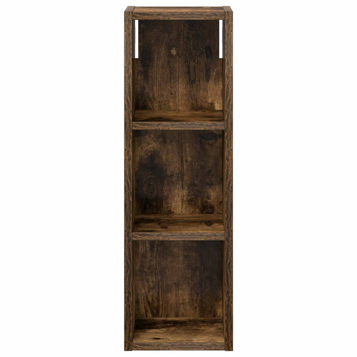Dulap de perete pentru baie Stejar Afumat 20 x 16 x 62,5 cm - WALTI WALTI